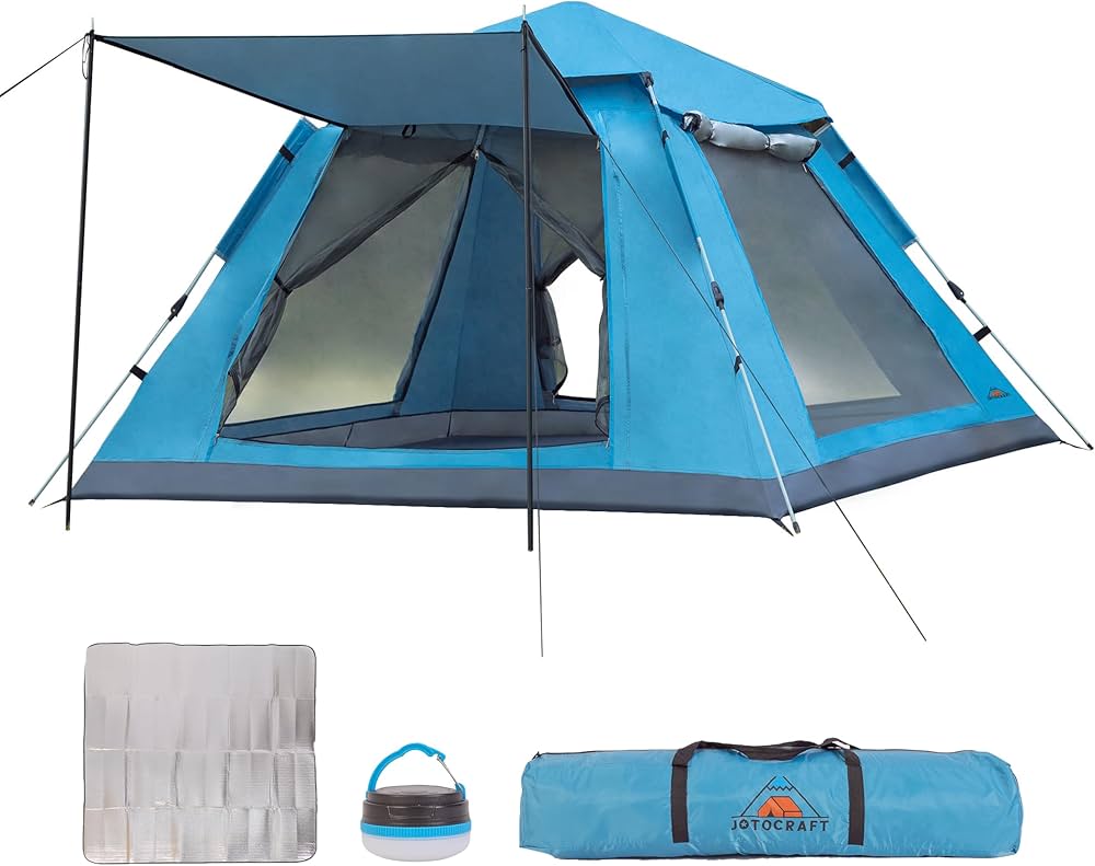 Amazon.co.jp: JOTOCRAFT テント ワンタッチテント キャンプ